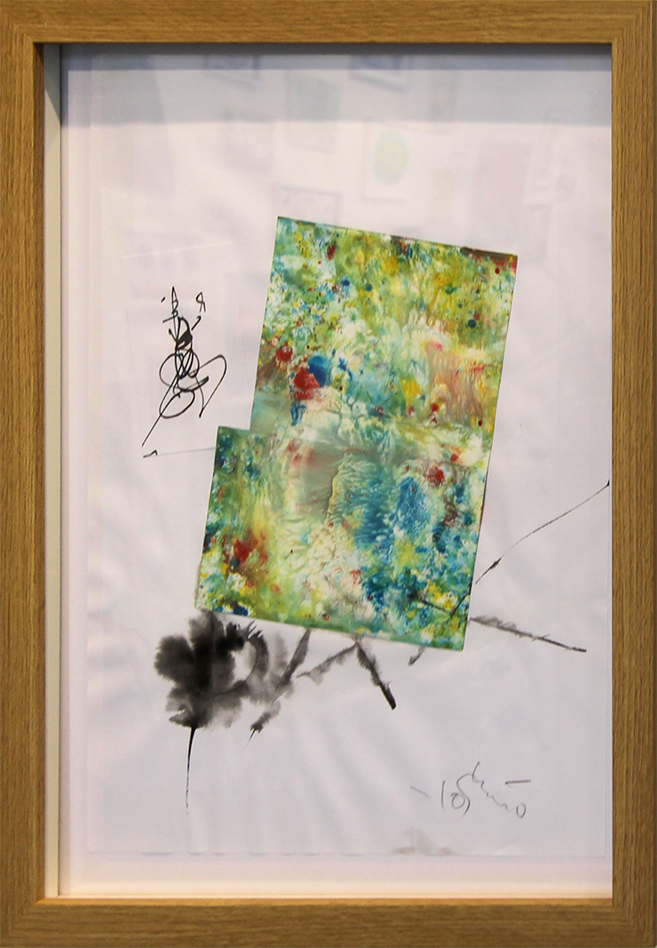 Maleri på papir Malerier Yoshio Nakajima | Køb malerier er kunstneren Yoshio Nakajima