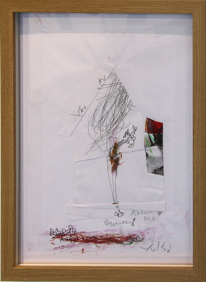 Maleri på papir Malerier Yoshio Nakajima | Køb malerier er kunstneren Yoshio Nakajima