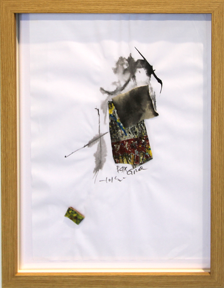 Maleri på papir Malerier Yoshio Nakajima | Køb malerier er kunstneren Yoshio Nakajima