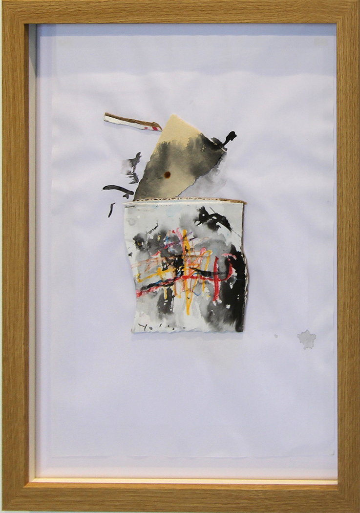 Maleri på papir Malerier Yoshio Nakajima | Køb malerier er kunstneren Yoshio Nakajima