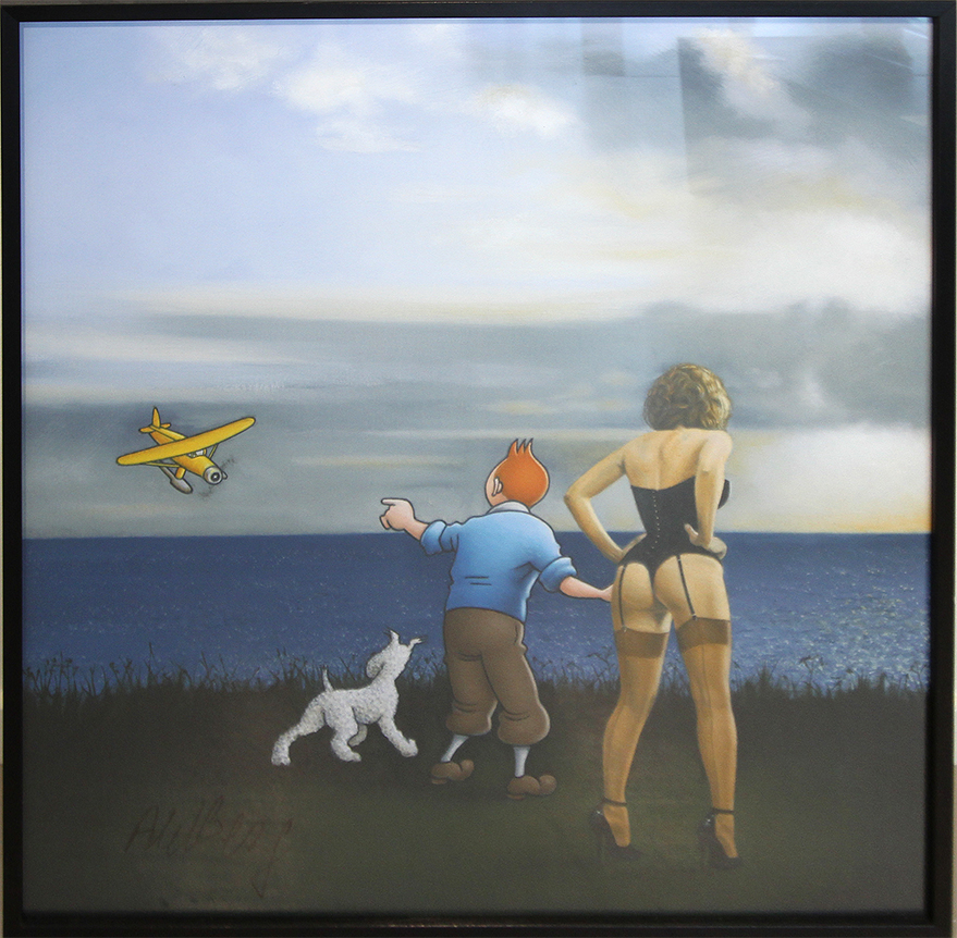 Kunsttryk Kunstplakater Ole Ahlberg | Pop art af Ole Ahlberg | Se udvalget og køb her