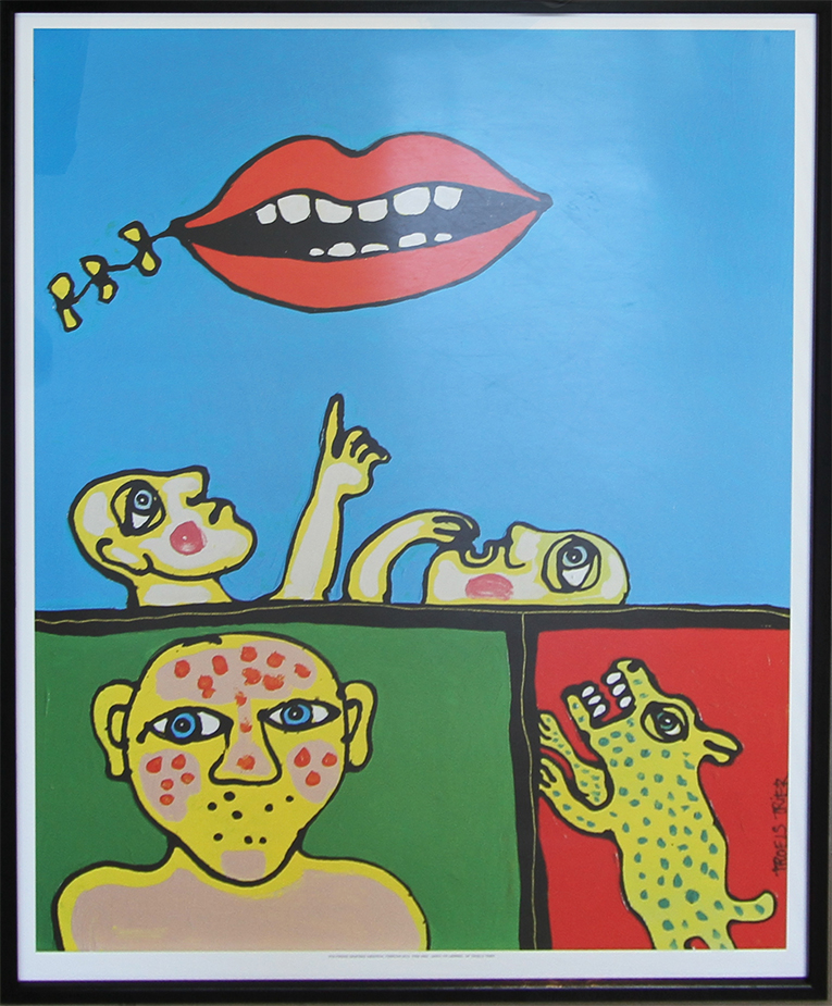 Plakat Kunstplakater Troels Trier | Køb Troels Trier kunst og maleri - Unikt udvalg