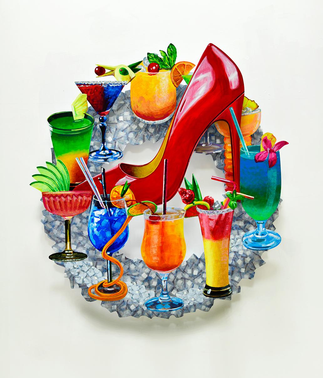 Ibiza Delight Vægkunst David Gerstein | Malerier af David Gerstein | Shop her