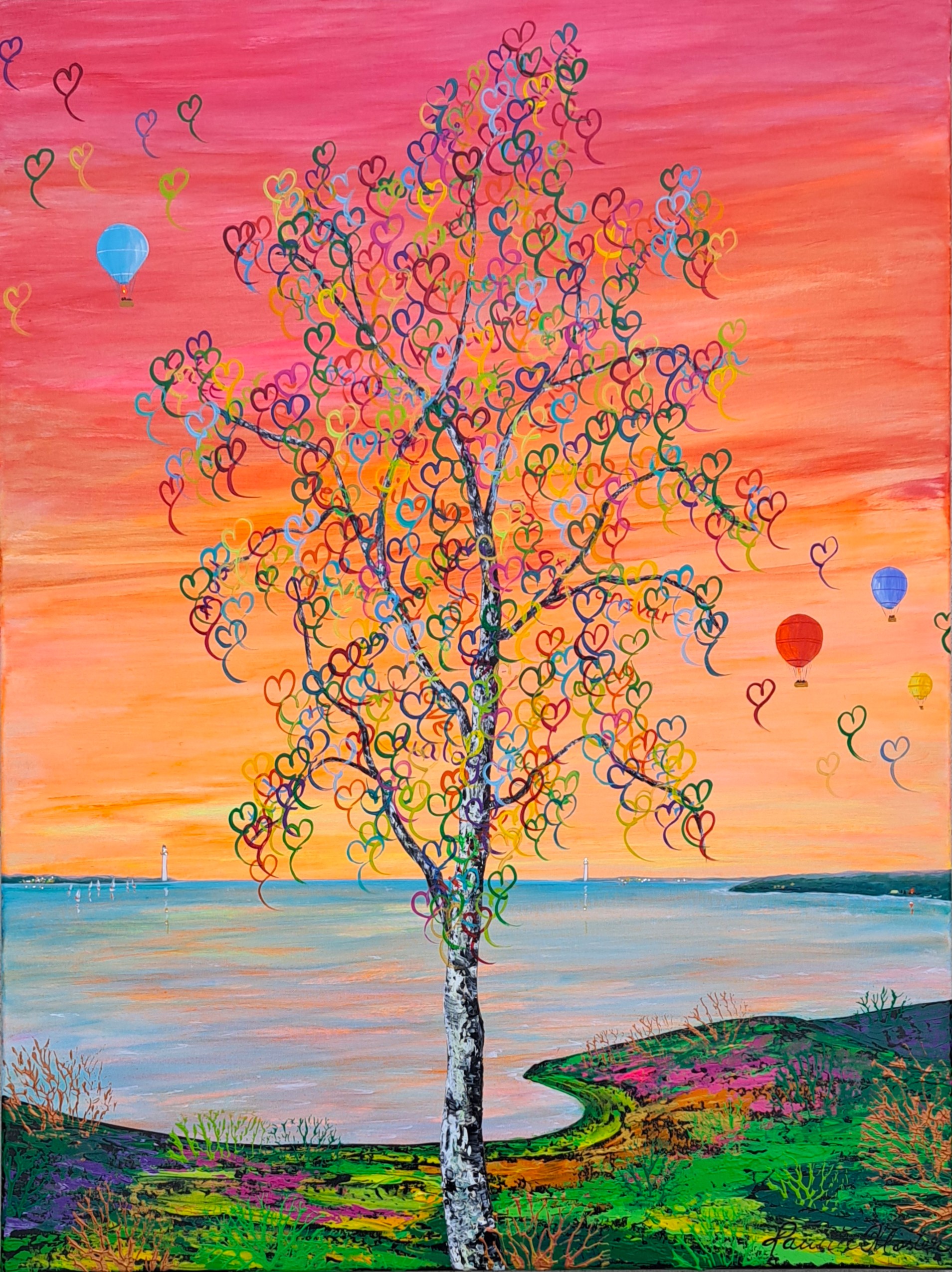 No limits Malerier Jannie Kloster | Smukke og energiske malerier af Jannie Kloster