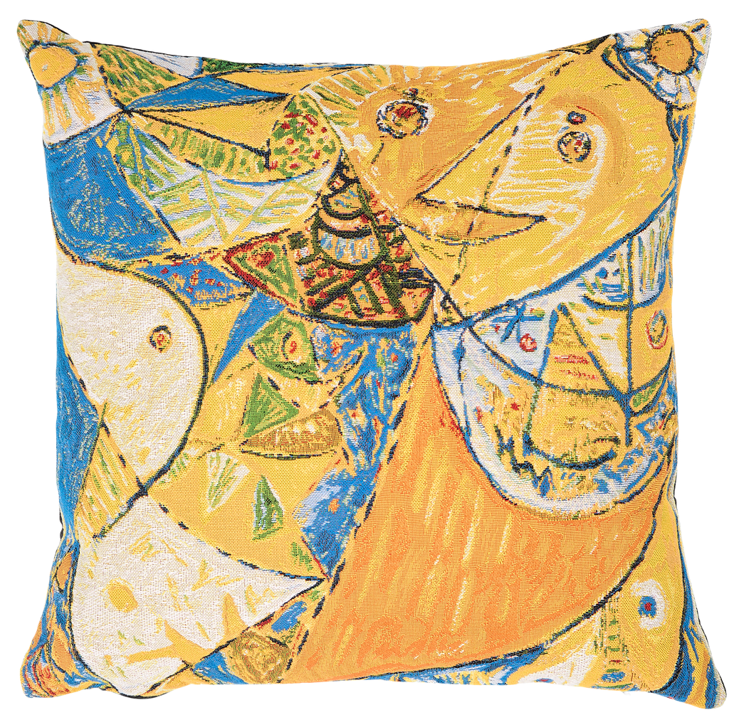 EGILL JACOBSEN, Maske og fugl Billedvævning