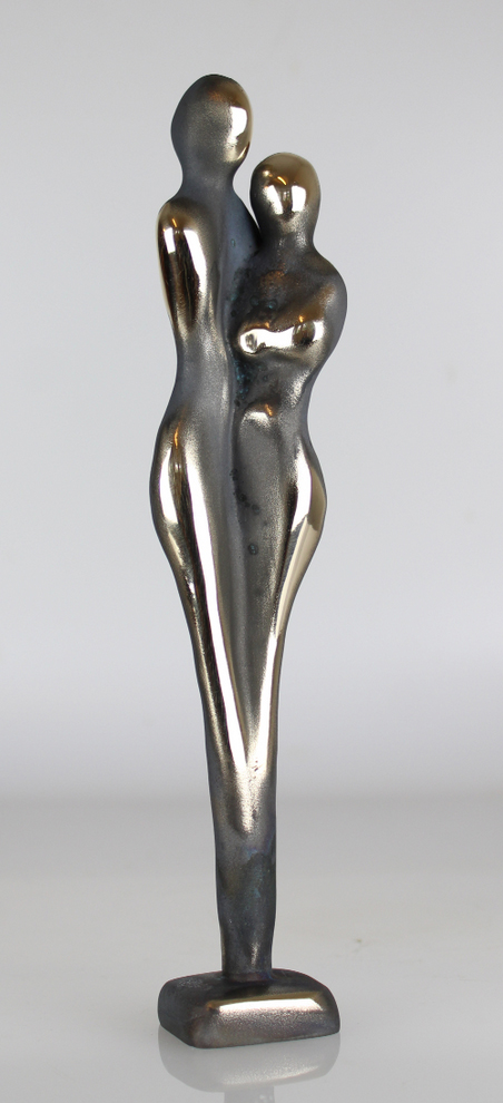 Kærlighed mellem to mennesker Skulptur Tom Blicher | Skulpturer af Tom Blicher | Hurtig levering