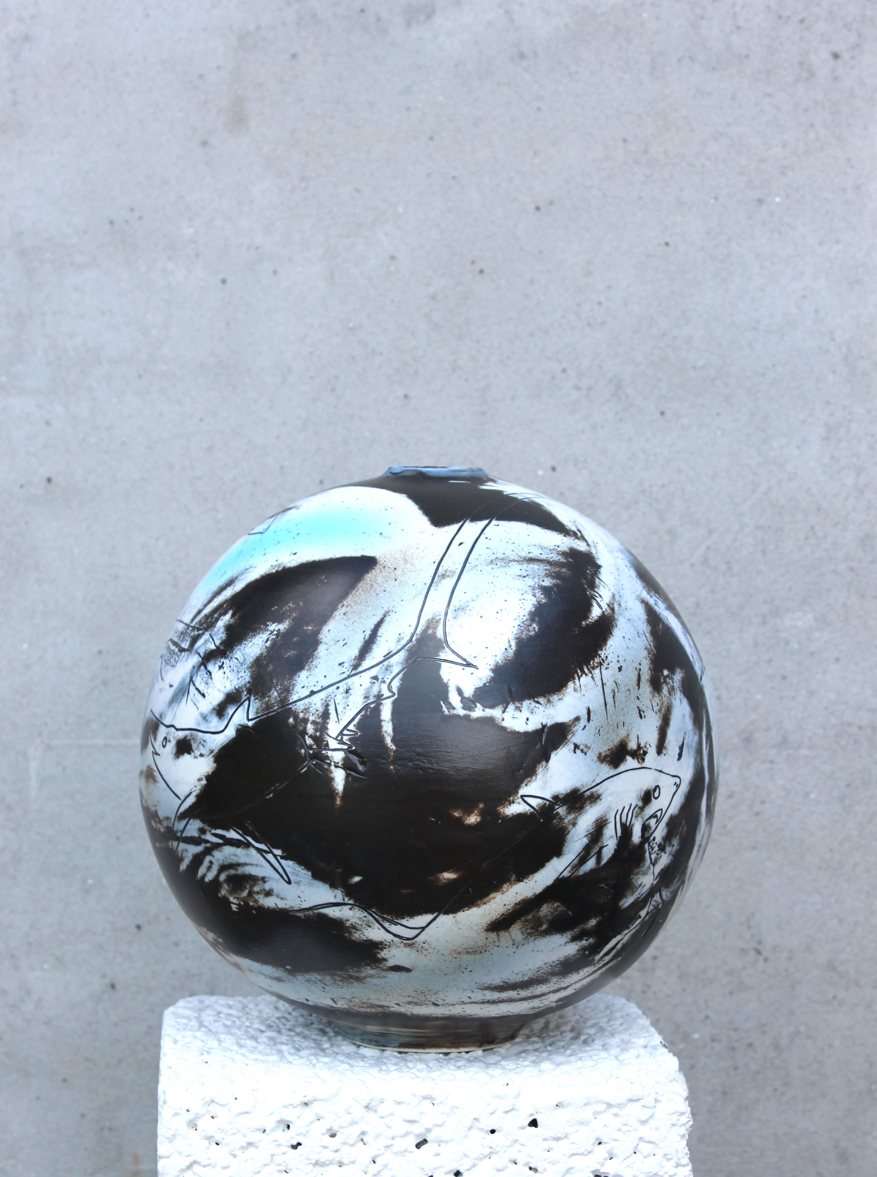 Rævehajen Skulptur Sus Andersen | Natur-inspirerede værker af Sus Andersen