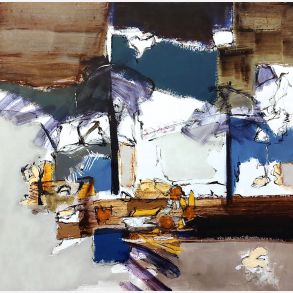 Fragment fra mit liv II - maleri af Carsten Frank