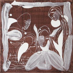 Og hendes ansigt var ligesom tusind�rigt