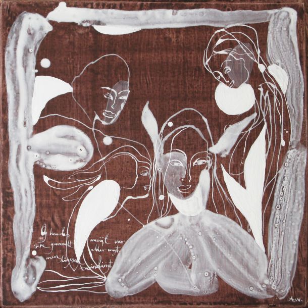 Og hendes ansigt var ligesom tusind�rigt