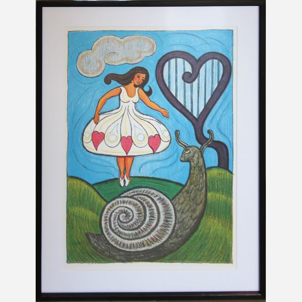 Danserinden og sneglen