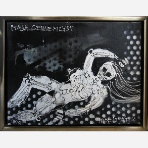 Maja gennemlyst