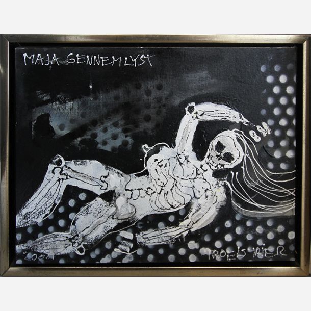 Maja gennemlyst