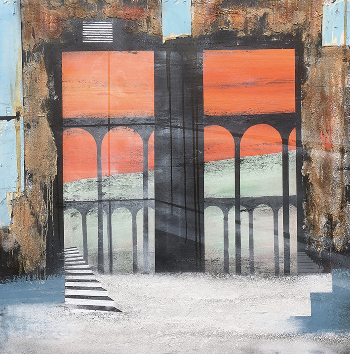 Orange Nytår Malerier Peter Eichen | Sanselige værker af Peter Eichen | Køb her