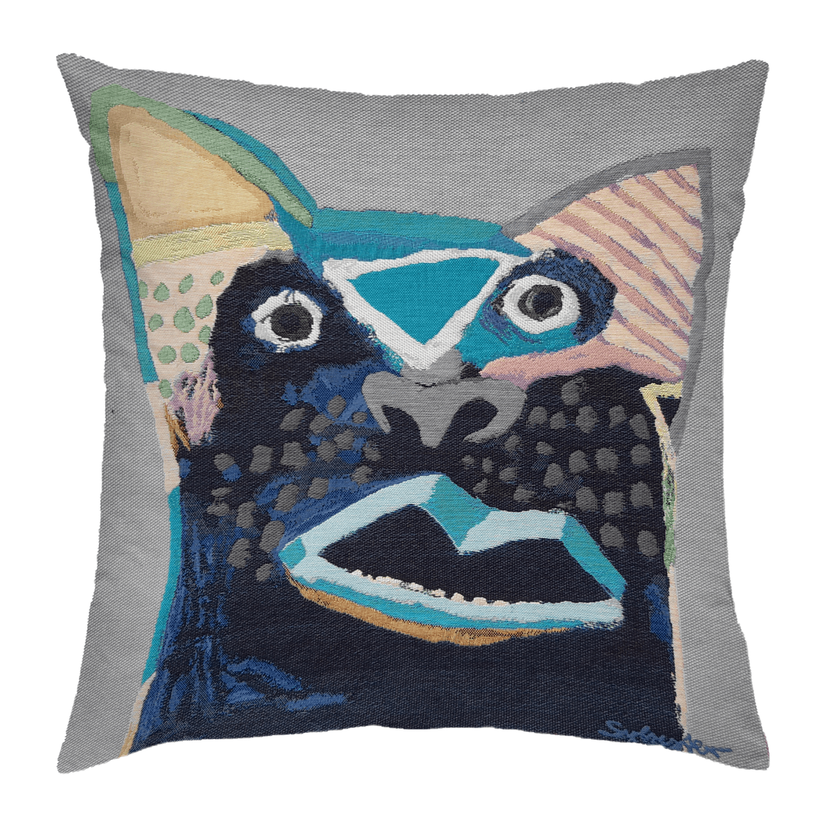 LEIF SYLVESTER, Cat Billedvævning Poulin Design | Puder med smukke designs fra Poulin Design