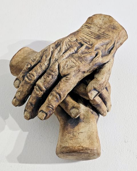 Stay together Skulptur Lajla Holm | Udtryksfulde skulpturer af Lajla Holm