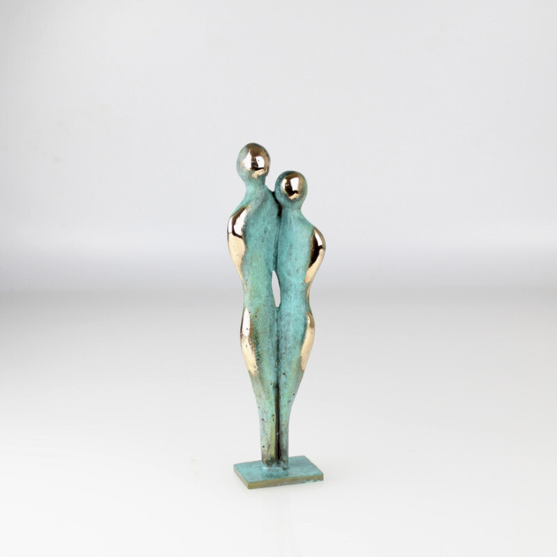 Symbol på kærlighed mellem to mennesker Skulptur Tom Blicher | Skulpturer af Tom Blicher | Hurtig levering