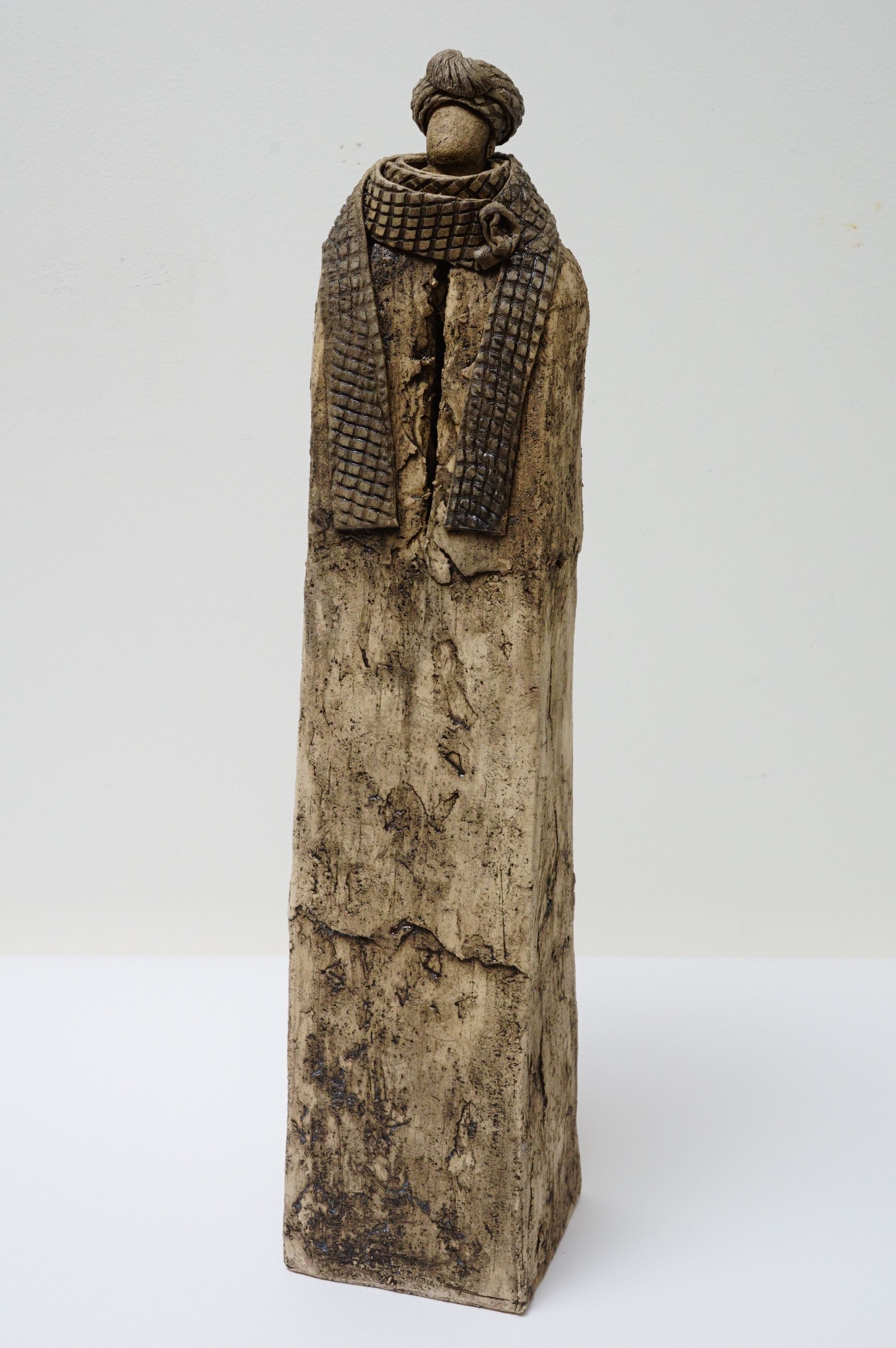 Attentive L Skulptur Jikke van de Waal-Bijma | Malerier af Jikke van de Waal-Bijma