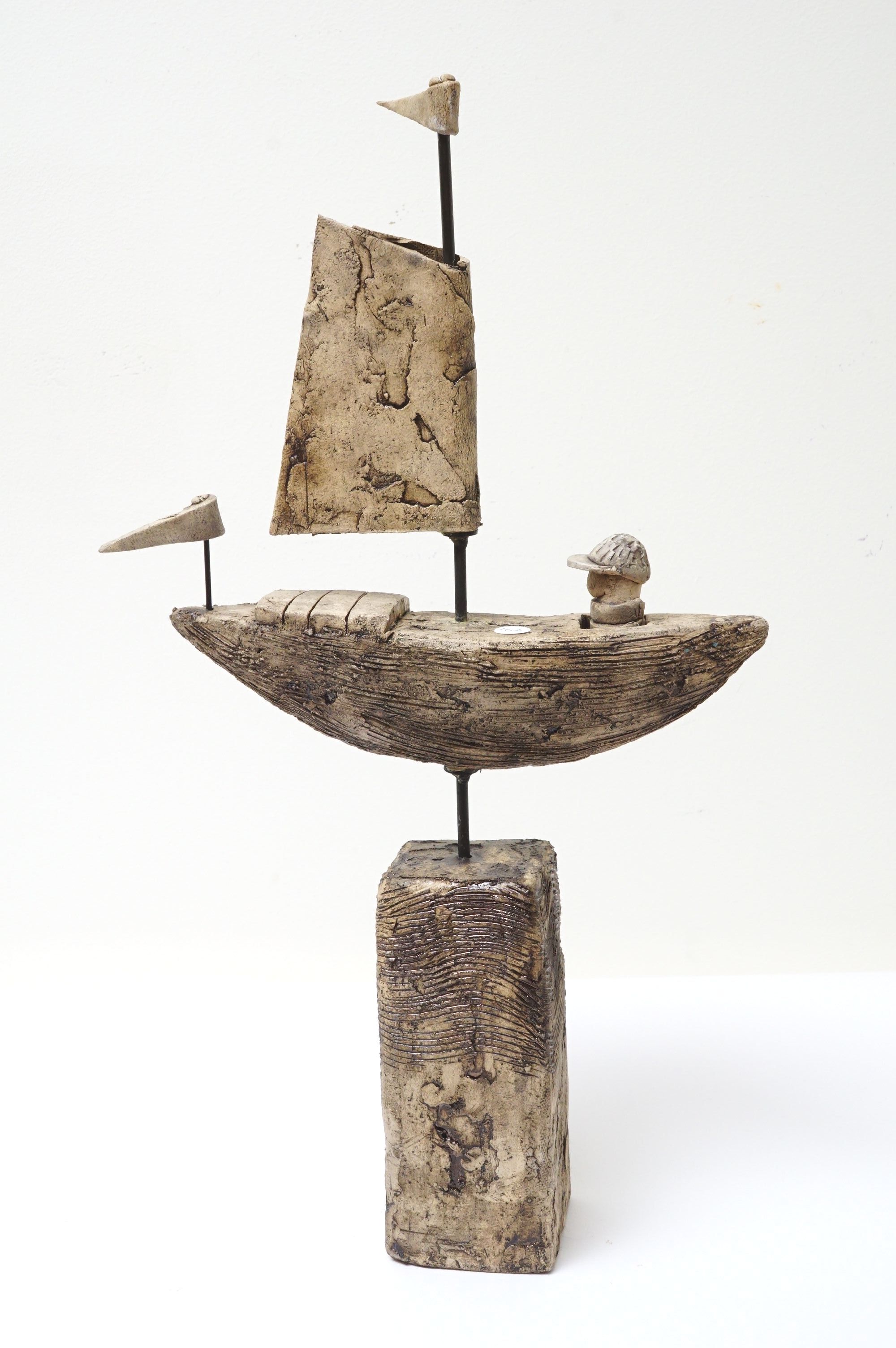 Sailing M Skulptur Jikke van de Waal-Bijma | Malerier af Jikke van de Waal-Bijma