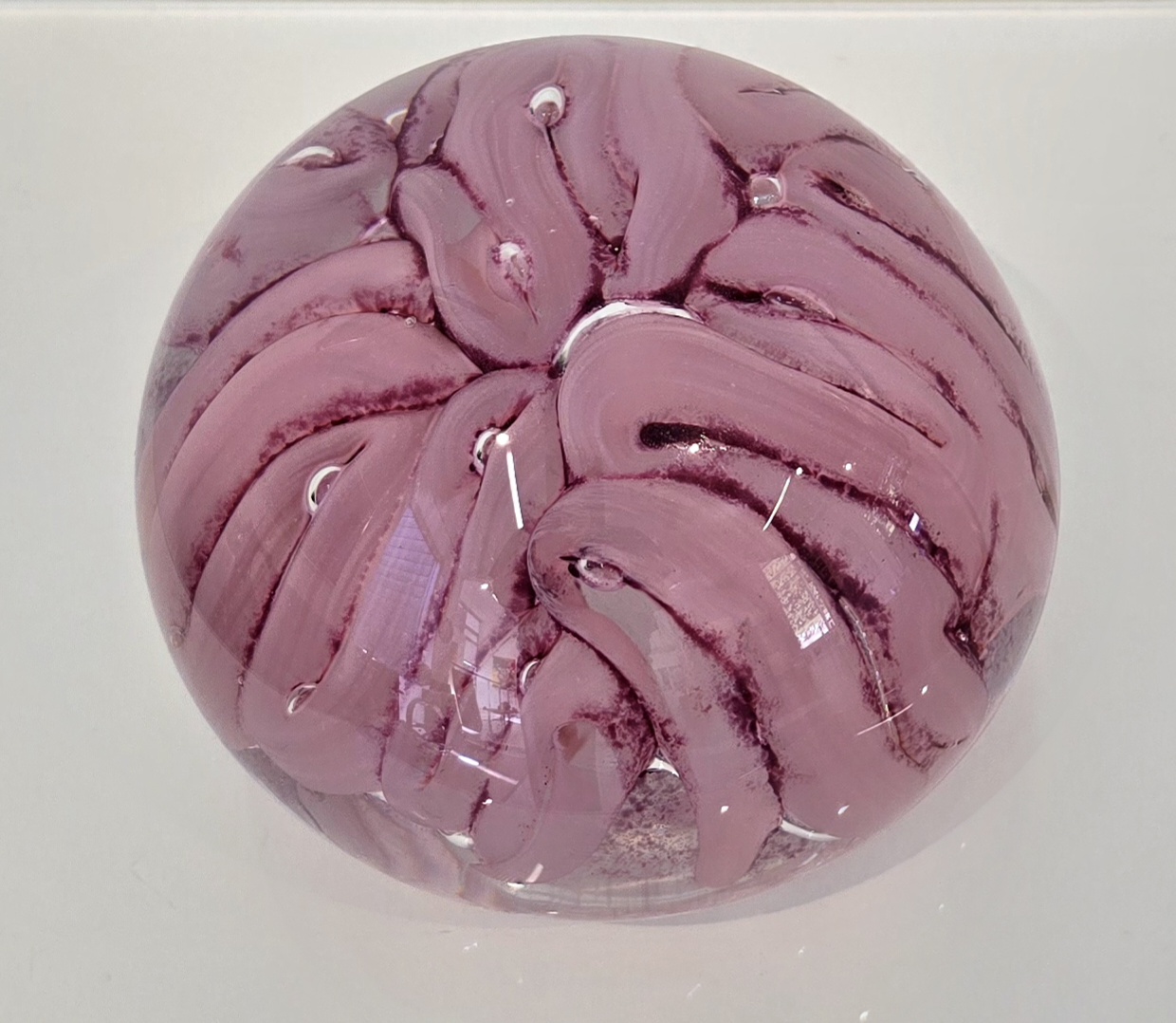 Pink hjerne, stor Skulptur Karen Nyholm | Porcelæn værker lavet af Karen Nyholm | Shop