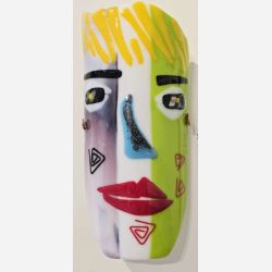 Maske i glas