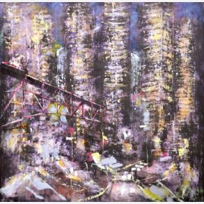 Evening light, Granville Bridge, Vancouver, Canada