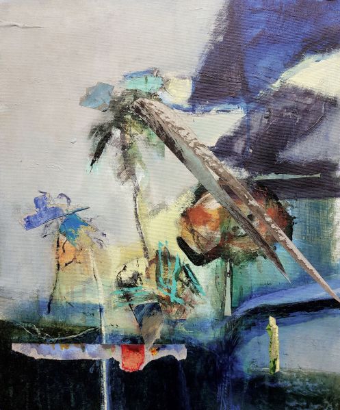 Landskab  vildskab II Malerier Carsten Frank | Køb kunst og malerier fra Carsten frank | Unikt udvalg