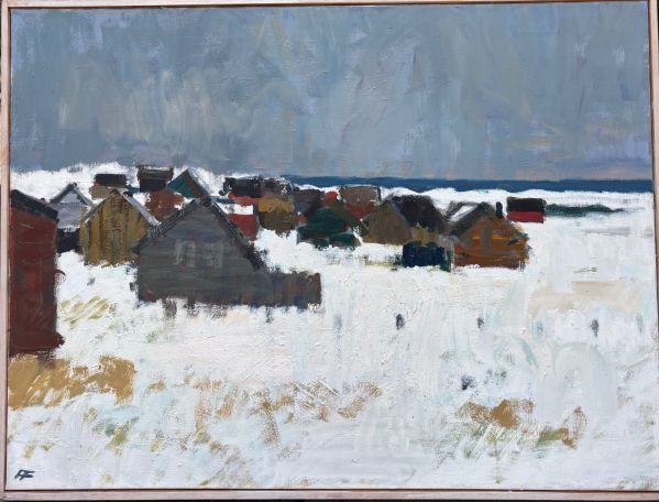 Vinter ved vestkysten