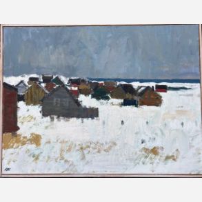 Vinter ved vestkysten