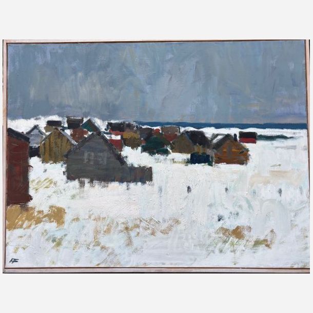 Vinter ved vestkysten