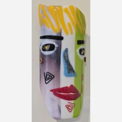 Maske i glas