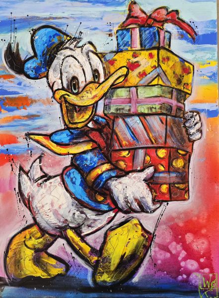 Anders And Maleri Jürgen Wölk | Se vores udvalg af malerier af Jürgen Wölk