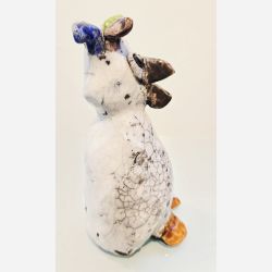 H�ne - skulptur af Dorit Knudsen