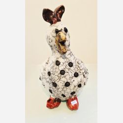 H�ne - skulptur af Dorit Knudsen