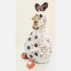H�ne - skulptur af Dorit Knudsen