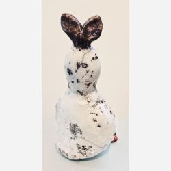 H�ne - skulptur af Dorit Knudsen