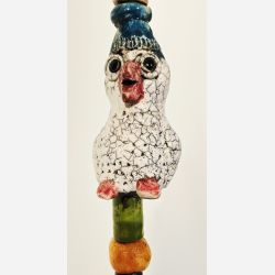 T�rn med fugle - skulptur af Dorit Knudsen