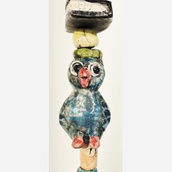 T�rn med fugle - skulptur af Dorit Knudsen