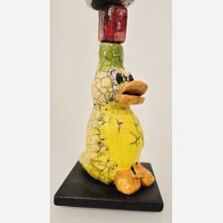 T�rn med dyr - skulptur af Dorit Knudsen