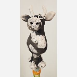 T�rn med dyr - skulptur af Dorit Knudsen