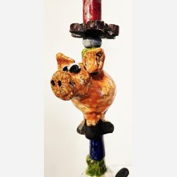 T�rn med dyr - skulptur af Dorit Knudsen