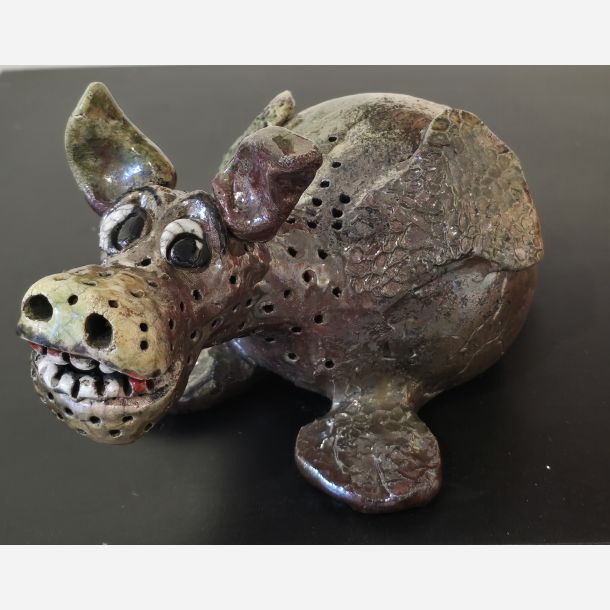Drage - skulptur af Dorit Knudsen