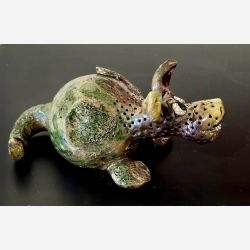 Drage - skulptur af Dorit Knudsen