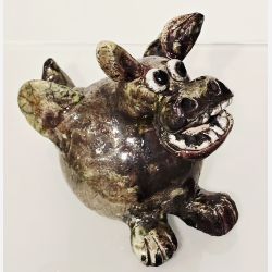 Drage - skulptur af Dorit Knudsen