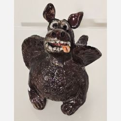 Drage - skulptur af Dorit Knudsen