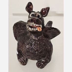 Drage - skulptur af Dorit Knudsen