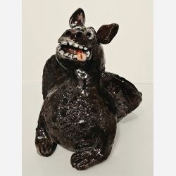 Drage - skulptur af Dorit Knudsen