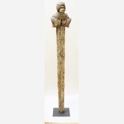 Guard I - skulptur af Jikke van de Waal-Bijma