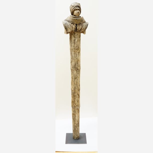 Guard I - skulptur af Jikke van de Waal-Bijma