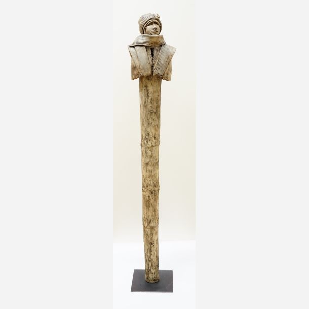 Guard II - skulptur af Jikke van de Waal-Bijma